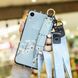 Чохол Lanyard для Iphone XR бампер з держателем Blue УЦІНКА