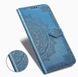 Чехол Vintage для Motorola Moto G9 Play книжка кожа PU с визитницей голубой