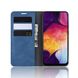 Чехол Taba Retro-Skin для Samsung Galaxy A50 2019 / A505F книжка кожа PU с визитницей синий