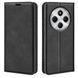 Чехол Taba Retro-Skin для Xiaomi Poco C75 книжка с визитницей кожа PU черный