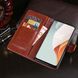 Чехол Idewei для OnePlus Nord N100 книжка кожа PU с визитницей коричневый