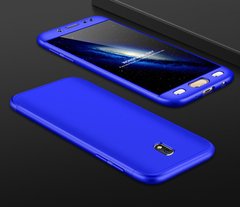 Чехол GKK 360 для Samsung J3 2017 J330 бампер оригинальный Blue
