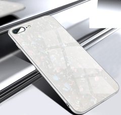 Чехол Marble для Iphone 7 / 8 бампер мраморный оригинальный White