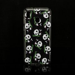 Чехол Print для Samsung Galaxy M20 силиконовый бампер Panda