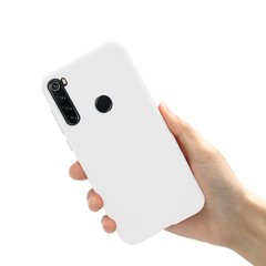Чехол Style для Xiaomi Redmi Note 8 силиконовый бампер Белый