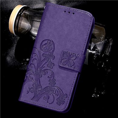 Чехол Clover для Samsung Galaxy J1 Mini / J105 книжка кожа PU Purple