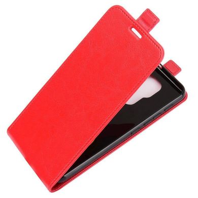 Чохол IETP для Motorola Moto E7 Plus фліп вертикальний шкіра PU Червоний