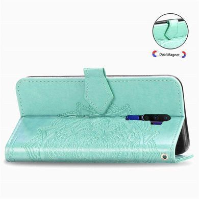Чехол Vintage для OPPO A5 2020 книжка кожа PU бирюзовый