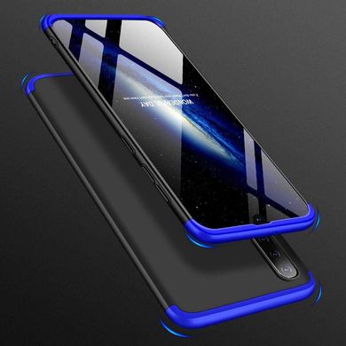 Чехол GKK 360 для Samsung Galaxy A50 2019 / A505 Бампер оригинальный Black-Blue