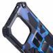 Чехол Military Shield для Xiaomi Redmi 15C EU Version 173 mm бампер противоударный с подставкой Blue