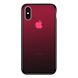 Чехол Amber-Glass для Iphone XS Max бампер накладка градиент Red