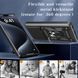 Чехол Hide Shield для Realme C61 / RMX3930 бампер противоударный с подставкой кольцом Black