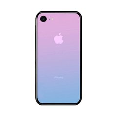 Чехол Amber-Glass для Iphone SE 2020 бампер накладка градиент Pink