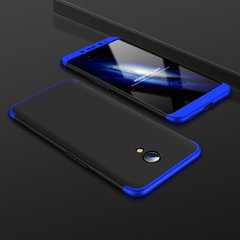 Чехол GKK 360 для Meizu M3 Note бампер оригинальный Black+Blue