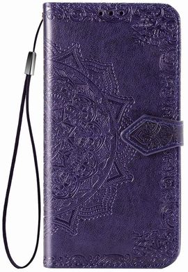 Чехол Vintage для Samsung Galaxy M11 / M115 книжка кожа PU фиолетовый