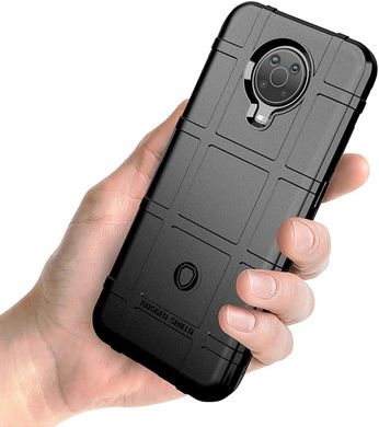 Чехол Rugged Shield для Nokia G20 бампер противоударный черный