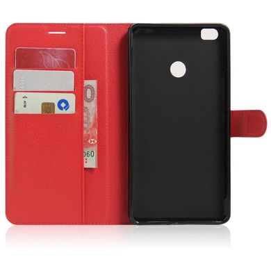 Чехол IETP для Xiaomi Mi Max книжка кожа PU красный