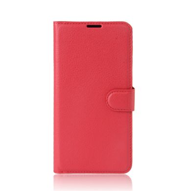 Чехол IETP для Samsung Galaxy A02s / A025 книжка кожа PU с визитницей красный