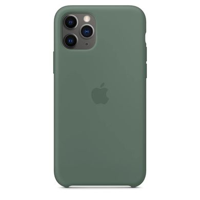 Чехол Silicone Сase для Iphone 11 Pro Max бампер накладка Pine Green