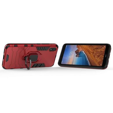 Чохол Iron Ring для Xiaomi Redmi 7A броньований бампер Броня Red