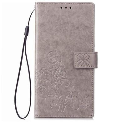 Чехол Clover для Xiaomi Redmi 6A книжка кожа PU Gray