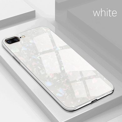 Чехол Marble для Iphone 7 Plus / 8 Plus бампер мраморный оригинальный White