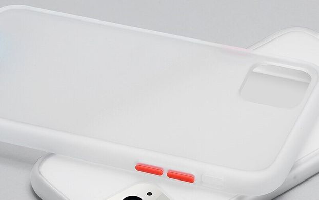 Чохол Matteframe для Iphone 11 бампер матовий протиударний Avenger Білий