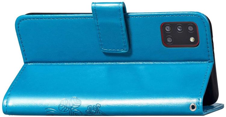 Чехол Clover для Samsung Galaxy A31 2020 / A315F книжка кожа PU голубой