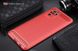 Чехол Carbon для Xiaomi Redmi Note 10 / Note 10S бампер противоударный Red