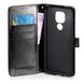 Чехол Idewei для Motorola Moto G9 Play книжка кожа PU с визитницей черный