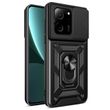 Чехол Hide Shield для Xiaomi 13T Pro бампер противоударный с подставкой Black