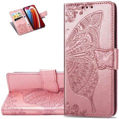 Чохол Butterfly для Xiaomi Redmi 9 книжка шкіра PU рожевий