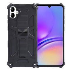 Чехол Shockproof Shield для Samsung Galaxy A07 / A075 бампер противоударный с подставкой Black