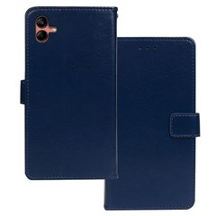 Чехол Idewei для Samsung Galaxy A04 / A045 книжка кожа PU с визитницей синий
