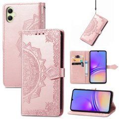 Чехол Vintage для Samsung Galaxy A06 / A065 книжка кожа PU с визитницей розовый
