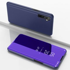 Чехол Mirror для Realme 6 Pro книжка зеркальный Clear View Purple
