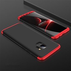 Чехол GKK 360 для Samsung S9 / G960 бампер накладка Black-Red