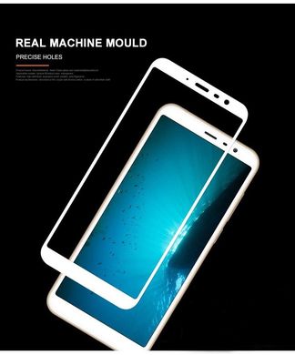 Защитное стекло Mocolo для Meizu M6T полноэкранное белое