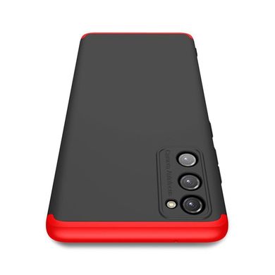 Чехол GKK 360 для Samsung Galaxy S20 FE / G780 Бампер оригинальный Black-Red