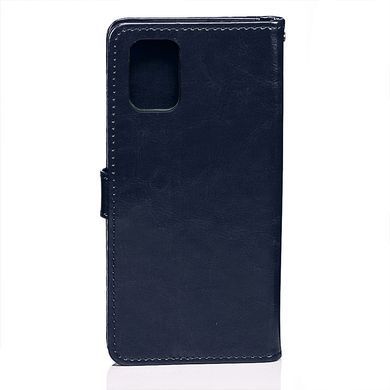 Чехол Idewei для Samsung Galaxy S20 Plus / G985 книжка кожа PU с визитницей синий