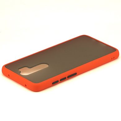 Чехол Matteframe для Xiaomi Redmi Note 8 Pro бампер матовый противоударный Красный