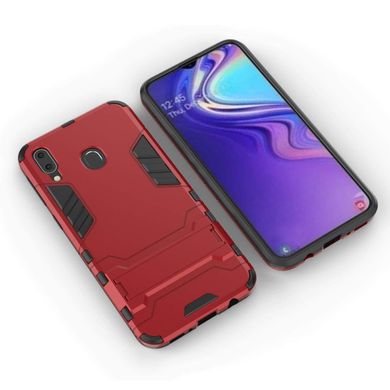 Чехол Iron для Samsung Galaxy A20 2019 / A205F Бампер противоударный Red