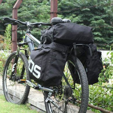 Велосумка Roswheel Expedition 14892 сумка на багажник Чорний