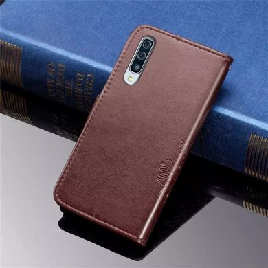 Чохол Clover для Samsung Galaxy A50 2019 / A505F книжка шкіра PU коричневий