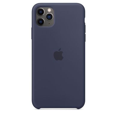 Чохол Silicone Сase для Iphone 11 Pro Max бампер накладка Midnight Blue