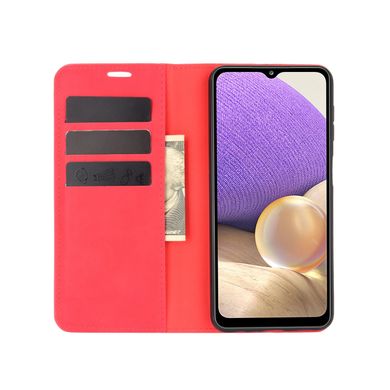 Чехол Taba Retro-Skin для Samsung Galaxy A32 / A325 книжка кожа PU с визитницей красный