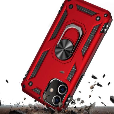 Чехол Shield для Iphone 12 mini Бампер противоударный Red