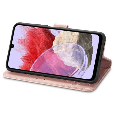 Чехол Clover для Samsung Galaxy M34 5G / M346 книжка кожа PU с визитницей розовое золото