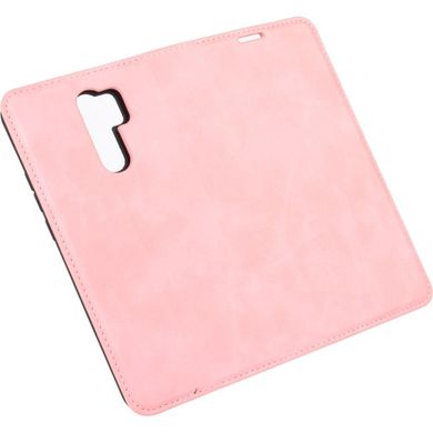 Чехол Taba Retro-Skin для Xiaomi Redmi 9 книжка кожа PU с визитницей розовый