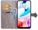 Чехол Vintage для Xiaomi Redmi 8 книжка кожа PU серый